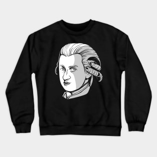 Mozart Portrait Crewneck Sweatshirt